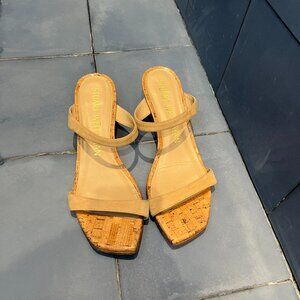 Stuart Weitzman Womens Sandals - Beige